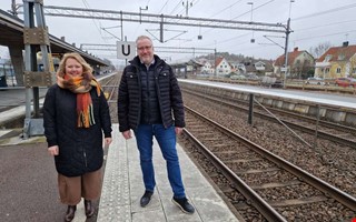 Fler t�gpendlare m�let � s� ska Kungsbacka n� dit