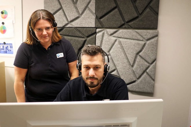 Deras samtal kan r�dda liv varje arbetspass 