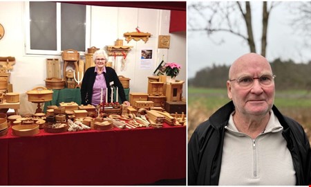 Lennarts mamma Ell-Britt sitter fast i k�n 