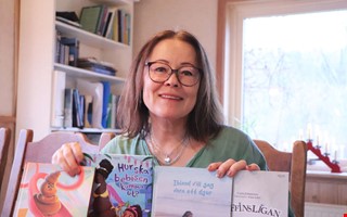 Carin sl�pper barnbok om v�rldens st�rsta �dla