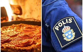 Polisen utf�rde kontroll p� pizzerior � p� ny�rsdagen