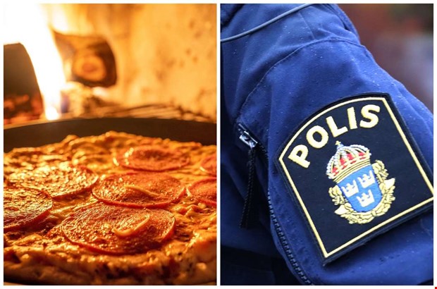 Polisen utf�rde kontroll p� pizzerior � p� ny�rsdagen