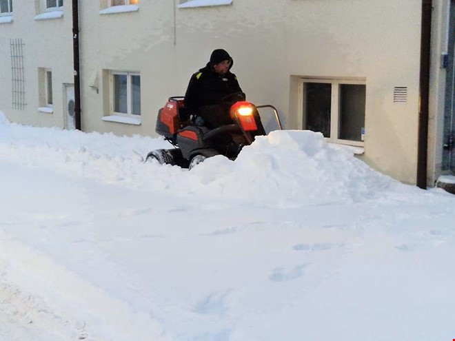 Sn�skottarna har sv�rt att hinna med