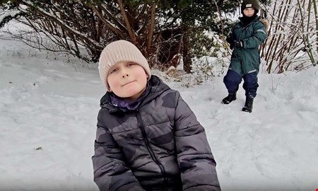 Inte bara el�nde � pulkabacken var v�lbes�kt