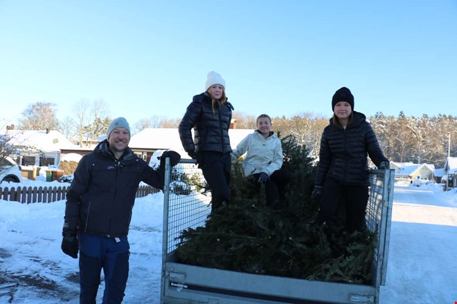 Klubbens uppdrag: H�mta 400 granar