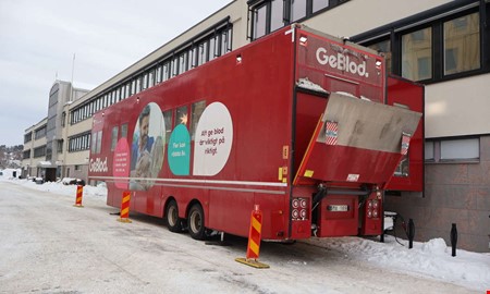 Blodbussen ut�kas � fler kan ge blod i Kungsbacka