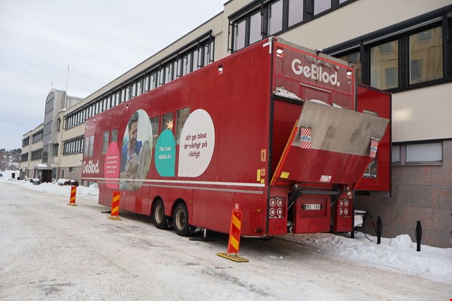 Blodbussen ut�kas � fler kan ge blod i Kungsbacka