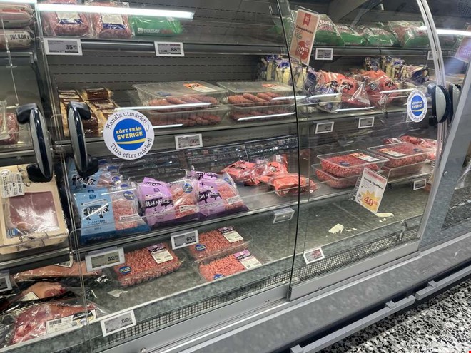 Brist p� n�tf�rs � s� ser det ut i Kungsbacka