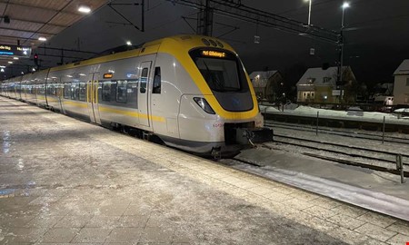 S� rullar kollektivtrafiken i Kungsbacka under morgonen