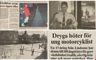 F�r 30 �r sedan: Dike oroade och nallar till polisen
