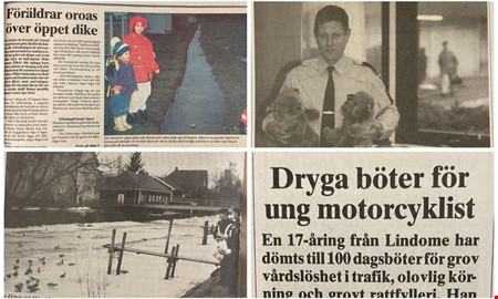 F�r 30 �r sedan: Dike oroade och nallar till polisen