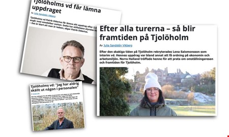 Vd som t�l mediegranskning s�kes till slott