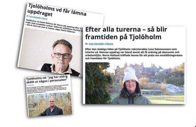 Vd som t�l mediegranskning s�kes till slott