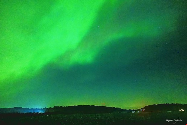 Norrsken �ver Kungsbacka � se bilderna h�r