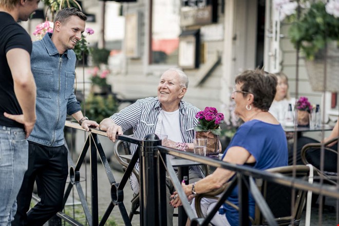 Enklare och billigare att ha uteservering i Kungsbacka