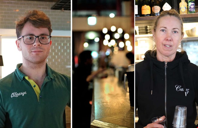 Personal om att bli utsk�llda av g�ster: 