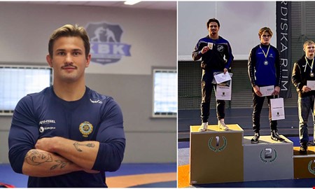 Karri�rens f�rsta SM-guld efter en utklassning