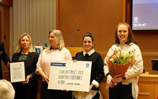 De fick Leva livet-priset � st�rker kvaliteten 