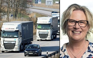 Stora oron � f�rdubbling av tunga trafiken p� E6