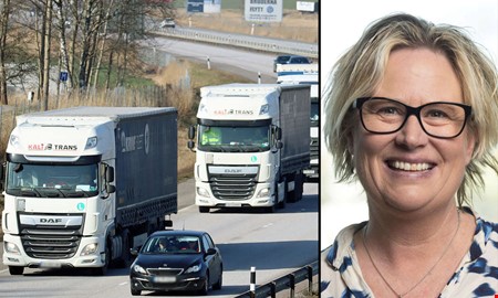 Stora oron � f�rdubbling av tunga trafiken p� E6