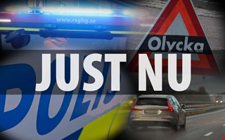 Trafikolycka vid Kullavik � tre personer l�tt skadade