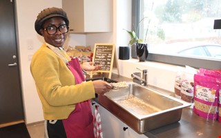 Sonens f�delsedag blev starten f�r Hertas f�retag