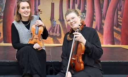 Amelie och Annie del av ny satsning p� str�kensemble