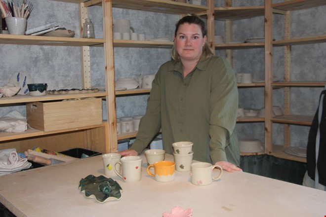 Cissi sade upp sig och startade eget � satsar p� keramik