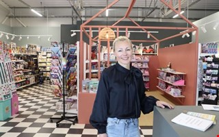 Popul�ra butiken i �sa till salu