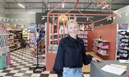 Popul�ra butiken i �sa till salu