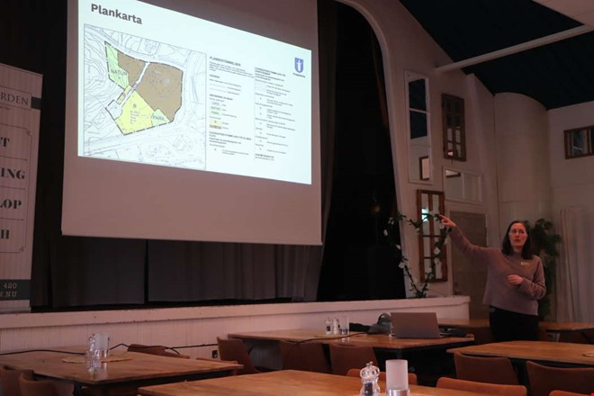 M�nga fr�gor under informationsm�te kring f�rslag p� detaljplan i S�r�