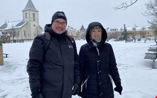 S� tycker Kungsbackaborna om sn�n