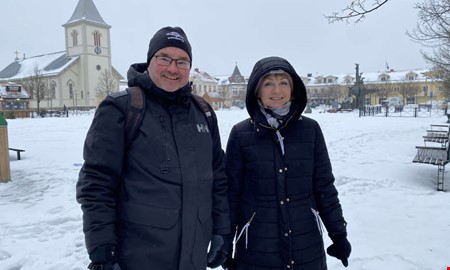 S� tycker Kungsbackaborna om sn�n