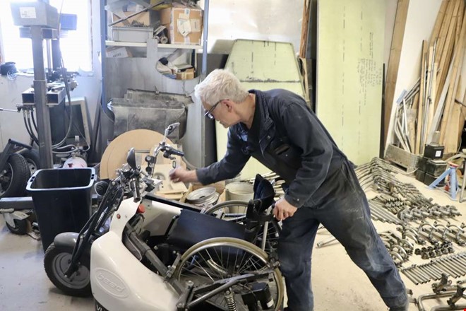 Uppfinnarens stora m�l � frihet f�r r�relsehindrade