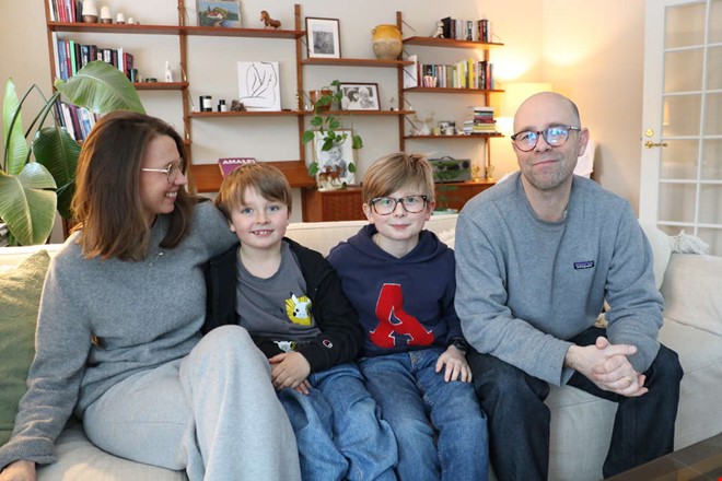 Effekten n�r familjen sparar vatten: 