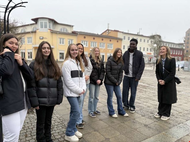 Elever arrangerar ny marknad f�r f�retagare