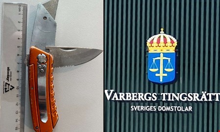 Byggarbetare d�ms � hade med kniv till tingsr�tten