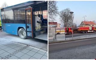 Varmg�ng i buss � r�ddningstj�nst var p� plats