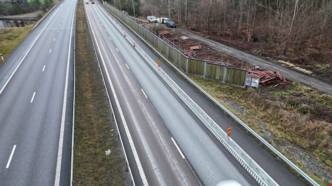 Trafiken p�verkas � k�rf�lt p� E6 st�ngs av en vecka