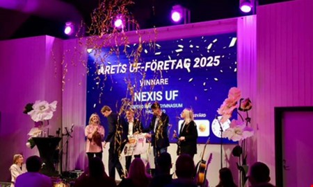 Unga f�retagare fr�n Kungsbacka vidare till final