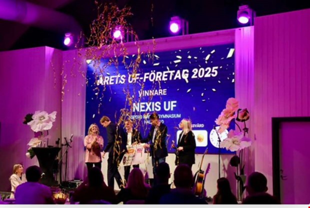 Unga f�retagare fr�n Kungsbacka vidare till final