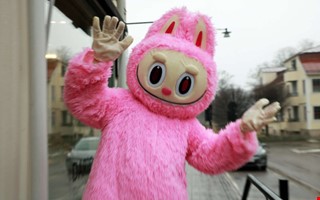 Det udda jobbvalet � livet bakom masken 