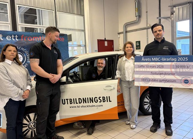 L�rare i Kungsbacka prisas � utses till �rets arbetslag