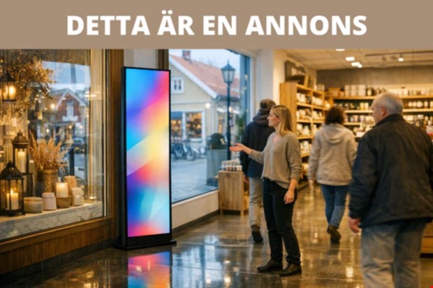 Fr�n skyltf�nster till sk�rm � d�rf�r satsar fler f�retag p� digital signage