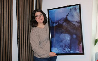 Mer m�lartid och egen atelj� �r Carlines dr�m