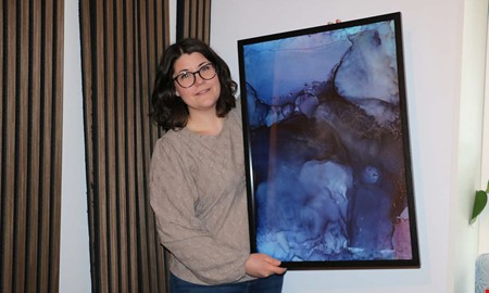 Mer m�lartid och egen atelj� �r Carlines dr�m