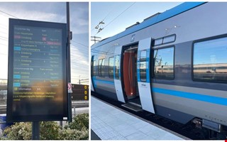 F�rseningar i t�gtrafiken efter signalfel