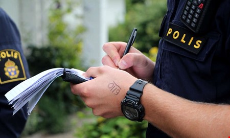 Polisen fann ammunition och knark i Kungsbackabos hem