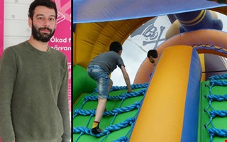 Barn skadat vid kl�tterv�gg � f�retag f�r betala 200 000