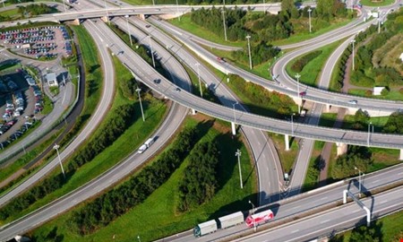 Trafikanter f�r h�gsta betyg vid stort v�garbete